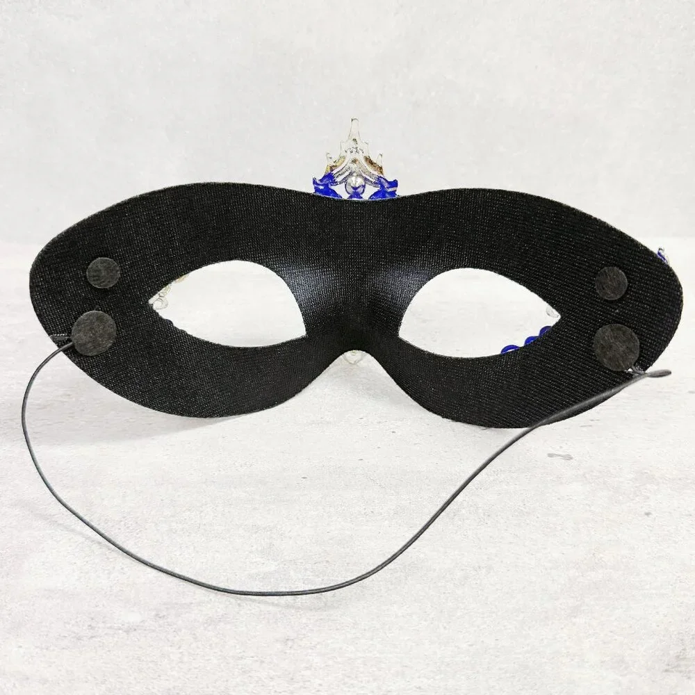 Silver blue mask, Masquerade mask, Cosplay mask, Masquerade ball mask, Prom mask
